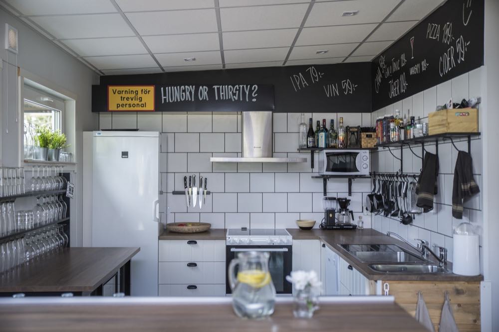 Det öppna köket mot loungen